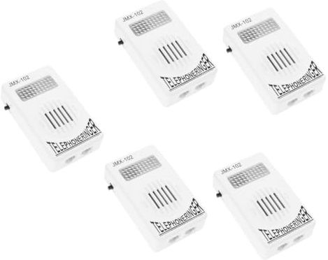 Artibetter 5piezas Amplificador De Timbre Para Teléfono De Línea Fija Aumenta Volumen De Timbre Compatible Teléfonos De Casa Sin Baterías Fácil De Usar Para Entornos Ruidosos