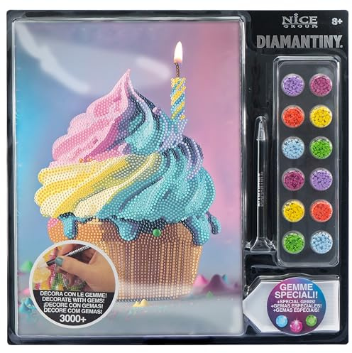 Diamantiny - Nivå upp mat glasskopp, 96424