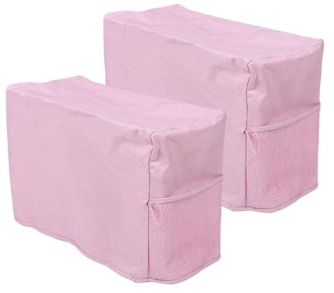 CAXUSD 2 Pezzi Copertura Macchina Da Cucire Con Tasche Di Stoccaggio Custodia Protettiva Per Macchine Da Cucire Domestiche Include Organizer Per Oggetti Essenziali