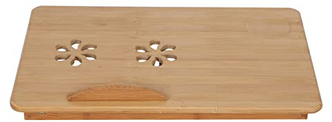 Mtlavish tragbares Klappbett -Laptop -Schreibtisch mit Schoß Notebook -Tablettschalenschublade Hochwertige Exquisite Verarbeitung sicher für Home -Bett -Sofa für Laptops unter 14