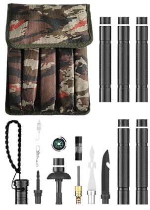 Vandringspinne - justerbara vikbara gångstavar - ergonomiska promenadkäppar, för vandring, vandring, backpacking, camping, överlevnad, utomhus och bergsresor