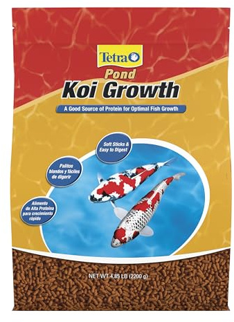 TetraPond Koi Growth 4.85 Pounds, Soft Sticks, Pond Fish Food