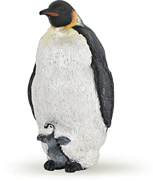 Papo - Realistische Kaiserpinguin-Figur - 3 Jahre + - Kollektion Meereswelt - Lernspiel Polartiere - Geschenkidee Spielzeug für Mädchen und Jungen