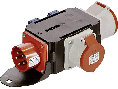 as - Schwabe 60522 Distributeur de courant MIXO 400 V / 16 A, IP44, pour chantier