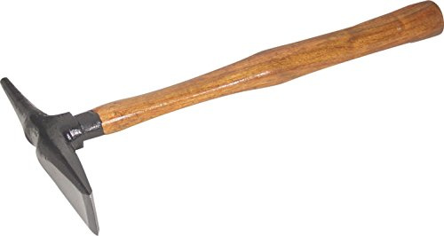 OERLIKON Hammer/Schlackenhammer mit Stahlkopf und Holzstiel