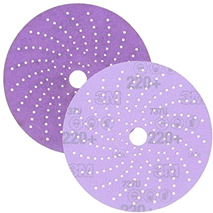 Cubitron II 31481 Clean Sanding Hookit Abrasive Disc (6 in, 220+, 50 discs per box)