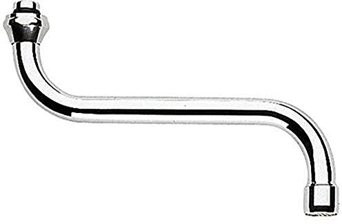 Grohe S-Auslauf DN15 für Küchenwand-batterie Ausladung 200 mm, chrom 13084000