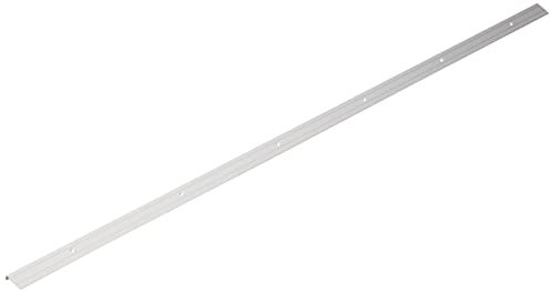 Alberts 490133 Treppenkanten-Schutzprofil | gebohrt | Aluminium, silberfarbig eloxiert | 1000 x 24,5 x 10 mm