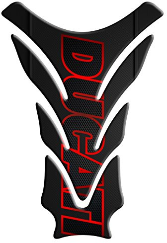 Protection de reservoir Moto MODELS en Gel compatible DUCATI RACING CARBONE Pad réservoir 3D