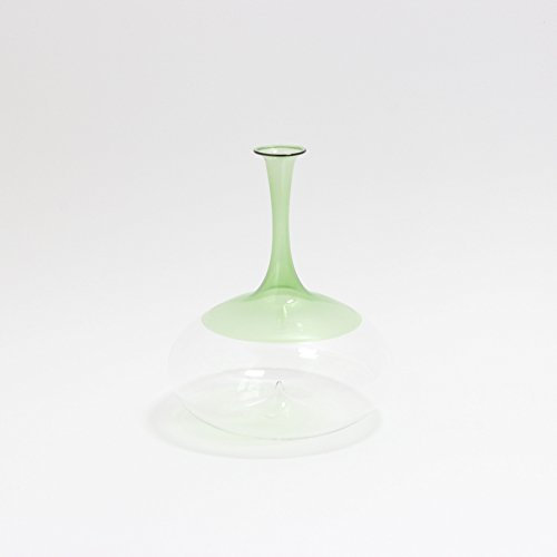 Bouteille Incalmo 3 couleurs + bouchon en verre de Murano, fabriquée en Italie