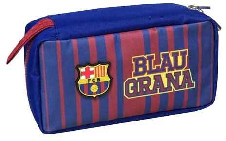 FC Barcelona PT-684-BC Portatodo 3 en 1 con Material Escolar