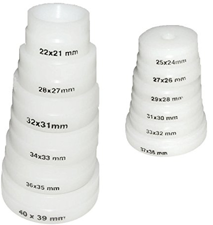 12 Druckplatten für Einpresswerkzeuge/Uhrenschließer von S1 Deluxe®