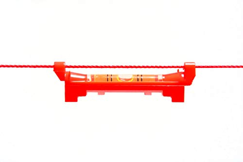 Zaun-Nagel Schnurwaage Wasserwaage 75 mm Richtwaage Maurerwaage Zaunwaage