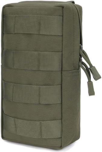 Gexgune Borsa militare 600D MOLLE bag DEC utility vest gadget bag caccia tattica escursionismo marsupio attrezzatura esterna (3 colori opzionali)