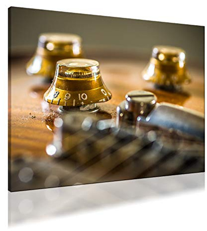 AbsorPic Foto Premium Akustikbild Musik, Gitarre 160 x 120 x 3 cm | Breitband Schall-Absorber verbessert die Raumakustik | viele Größen | Made in GERMANY, Köln