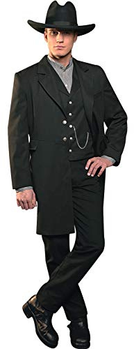 STARS & STRIPES Herren Sakko Gehrock Cowboyweste Herrenweste Westernweste Cowboy Country Western Westernstyle »Wyatt« Gr.L