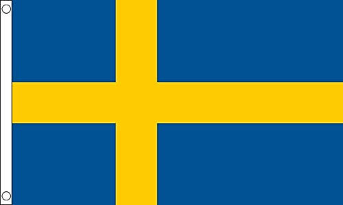 Bandiera della Svezia - 100% poliestere con occhielli - FlagSuperstore©