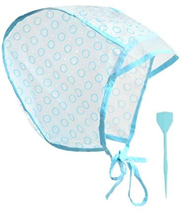 1 stück highlight cap hair coloring haarfarbe kappe strähnchenhaube mit häkelnadel
