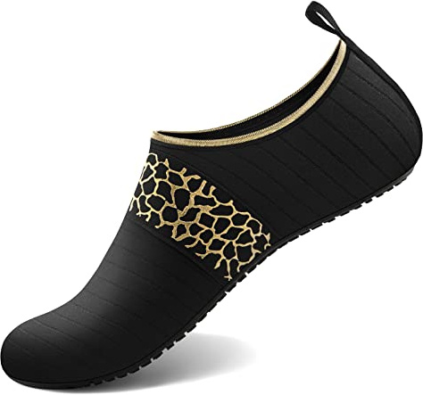 ATHMILE Water Shoes Women Men Barefoot Aqua Socks Quick-Dry for Beach Swim Pool Yoga Camping Cruise Surf Sport