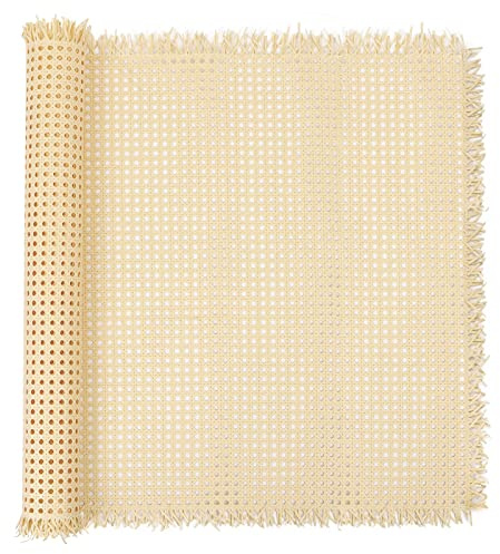 Wiener Geflecht aus Kunstfasern,Nylonverstärktes Rattan für DIY-Projekte & Dekoration,Kunsthandwerk für die Möbeldekoration（Lampenschirm,Kühlerabdeckung,Schranktür,Bildschirm） (60×100cm)