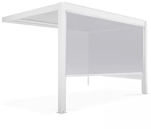 Oviala Pergola bioclimática 3x4m y 2 persianas