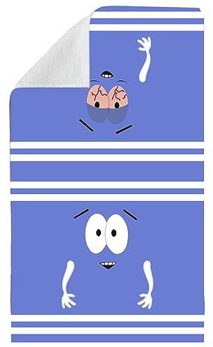 South Park Southpark Handtuch, Strandtuch, klein, Motiv: Wanna Get High, 58 x 34 cm, offizielles Lizenzprodukt
