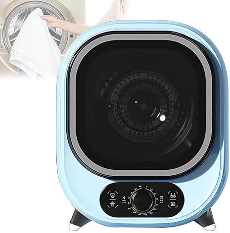 DPLXFPP Petit Sèche-Linge, Condensateur Portable, Capacité 5 Kg, Sèche-Linge Ventilé, Mini-Sèche-Linge Compact, Sèche-Linge À Condensateur Portable, Capacité Charge 0,8 Kg,B