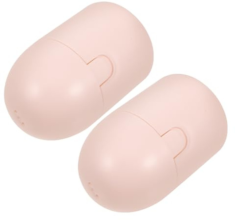 Gatuida Scatola Porta Coppette Mestruali Da Viaggio 2 Pezzi in Plastica Pp Resistente Contenitore Igienico Per Periodo Donna Custodia Sicura e Compatta Per Conservazione e Trasporto Quotidiano