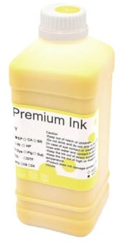 ForgeCore Encre éco-solvant 1000ml, Compatible avec imprimante Roland DX7 DX5 DX4 XP600 BN20 SP540V SP300 XR640 SP540i VS300i VS640 RS540 XJ740(1000ML Yellow)