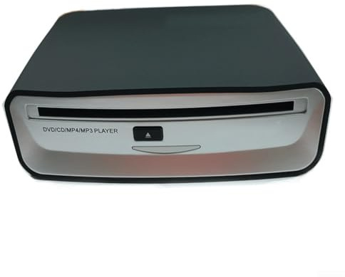 Snugawarm Lettore CD per auto USB esterno portatile disco drive per audio senza perdita compatibile con sistema DVD leggero ABS unità 15x15.5x4cm nero