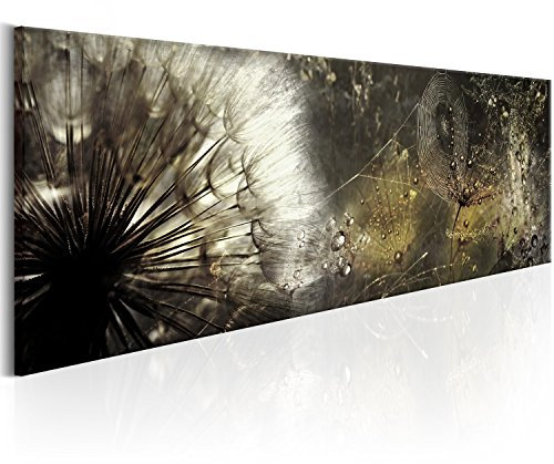 murando - Wandbilder XXL Pusteblume 150x50 cm 1 tlg - Wand Deko Vlies Leinwand Bilder Groß Wanddeko Wohnzimmer Schlafzimmer Kunstdrucke Panoramabild - Blumen Natur Löwenzahn b-C-0170-b-d