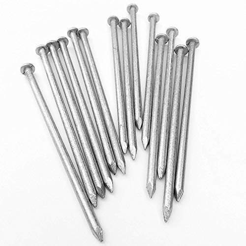 CHIODI CARPENTERIA 24x200 20cm 200mm TESTA PIANA KG. 1-1000gr PER LEGNO