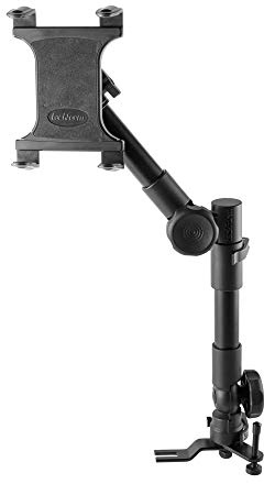 Tackform Heavy Duty Tablet Mount for Trucks - Impact Series Universal Vehicle Seat Rail Mount (20-24 Telescoping) Works with Most Vehicles with Accessible Floor Bolts