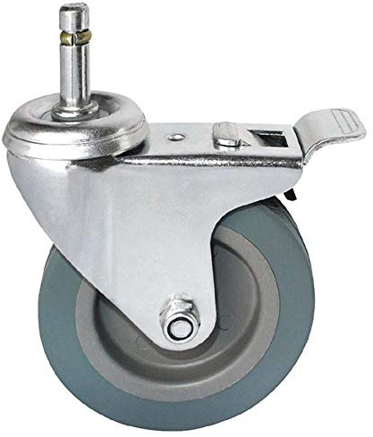 Braked Castor Wheel for Vogue Compact Mobile Trolley AC833