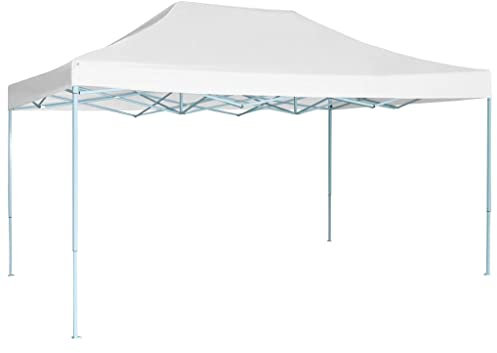 vidaXL - Profi-Partyzelt Faltbar 3 x 4 m Stahl Weiß