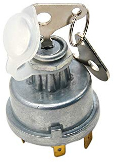 Nvanvmm Interruptor de Encendido de Planta de Tractor Universal con Arranque de Encendido de Llaves para 128SA Massey Ferguson 30275 Funda JCB 35670