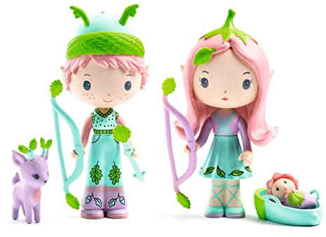 Djeco DJ06960 Lily and Sylvestre Tinyly Figur