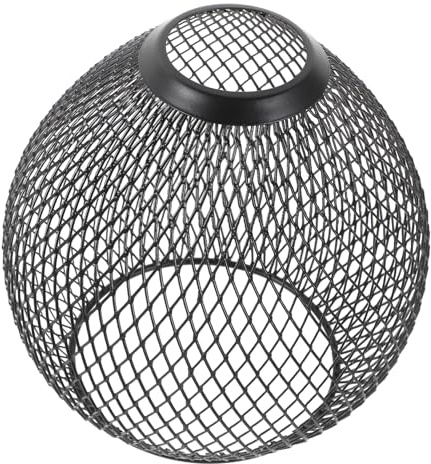 BESPORTBLE Metall Lampenschirm Wasser Tropfen Form Hängelampe Abdeckung Drahtrahmen Pendellampenschirm 5.43X5.31 Zoll Für Esszimmer Wohnzimmer Café Beleuchtung