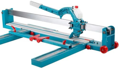 ALSUP Professional Tile Cutter 25-1200mm Manual Tile Cutter with Rollers, Foldable and Easy to Transport Positioning and Precise Laser Cutting Tile Cúter,800mm