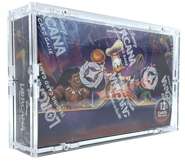 TCG Cases Selbstaufbau Acryl Case Made in Germany passend für Lorcana Display Booster Box Schutzhülle Protection