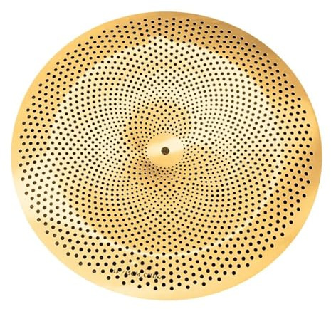 Platillo Platillo Dorado De Bajo Volumen Platillo Chino De 18 Pulgadas Para Batería Instrumento De Percusión