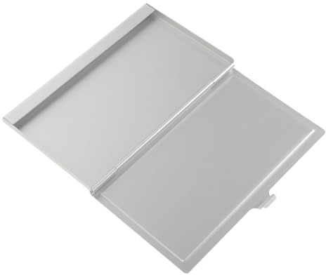 SOPOTUTU Wärmeübertragungsbox und Hoher Haltbarkeit mit Großer Kapazität Aluminium Visitenkartenetui zum Bedrucken Einzigartiges Design für Büroalltag