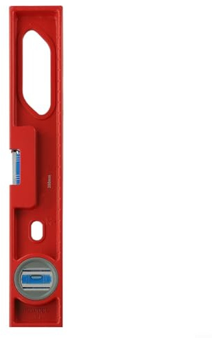 Jotekonoby Nivellierlineal, 30/40 cm, magnetisches Messwerkzeug, Aluminiumlegierung, Präzisionsmessung mit vertikalen und horizontalen Blasen, robuster Hohlgriff für (300 mm)