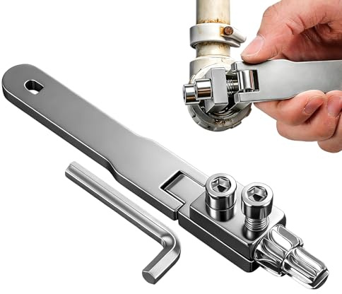 Extracteur de Filets Striés | Acier Carbone Robuste,Dévissage de Tuyaux et Filets Rouillés,Pour Particuliers Et Professionnels Salle De Bain Cuisine Évier Douche
