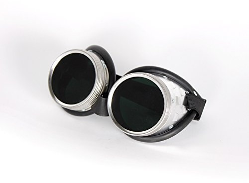 Schraubringbrille Durchm. 50 mm Schutzstufe DIN 5 ,mit Lederwulstpolster