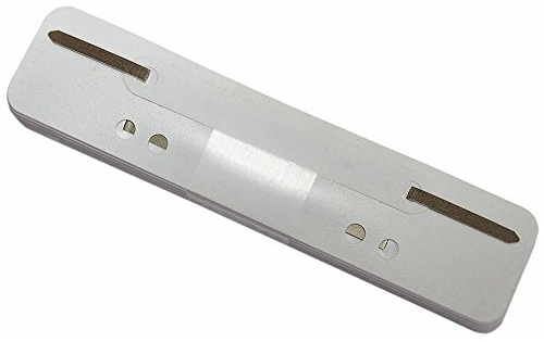 Q-Connect 2012500010 Heftstreifen und Aktenbinder PP 34x150mm 25 stück weiß