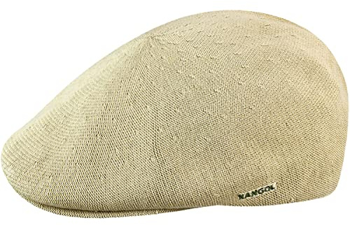 Kangol Casquette Bamboo 507 Femme/Homme - Fibre de Bambou Gavroche Plate avec Visiere Ete Printemps-ete