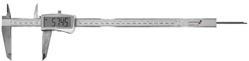 PAULIMOT Messschieber digital 0-300 mm mit großem Display, rostfrei INOX
