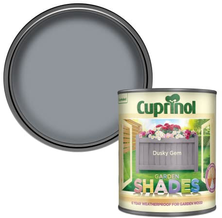 Cuprinol 5232365 CUPGSDG1L 1 Litre Garden Shades Paint - Dusky Gem
