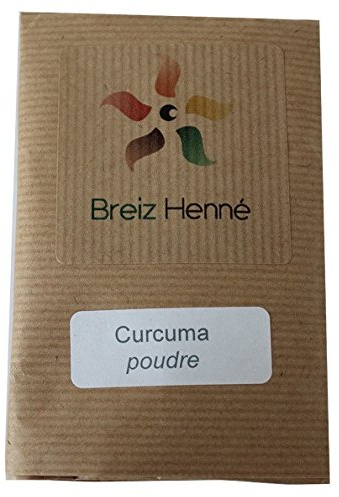 Curcuma en poudre coloration cheveux 100g